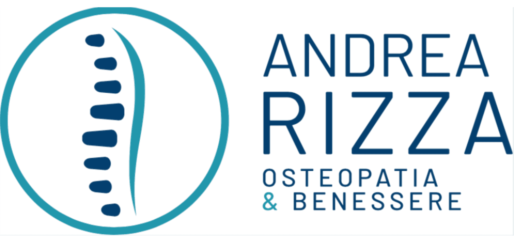 Logo Andrea Rizza ostéopathie et bien-être
